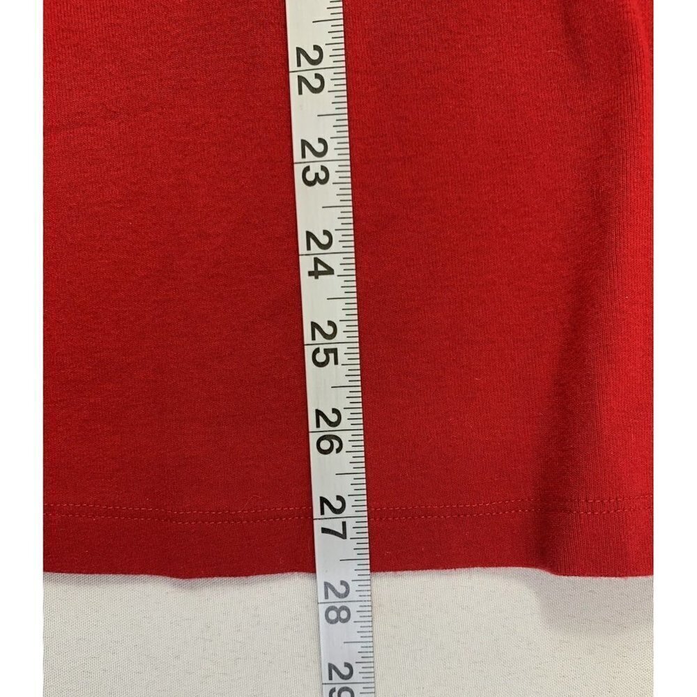 Karen Scott Women's Roxy Red Top - Picture 5 of 7